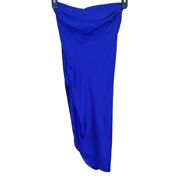 Gauge81 Paita Ultramarine Silk Asymmetrical Wrap Skirt NWOT Size XS - Picture 3 of 5